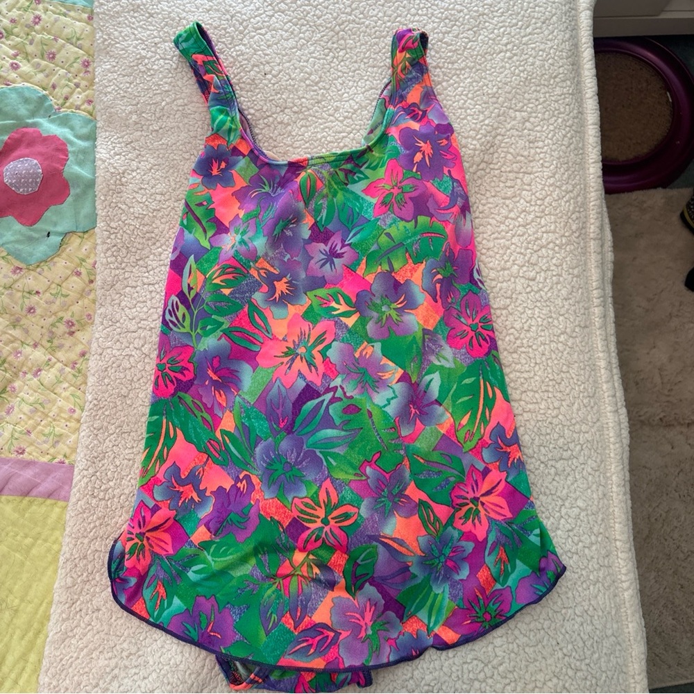 Christina Maternity Vibrant Floral one piece bathing suit